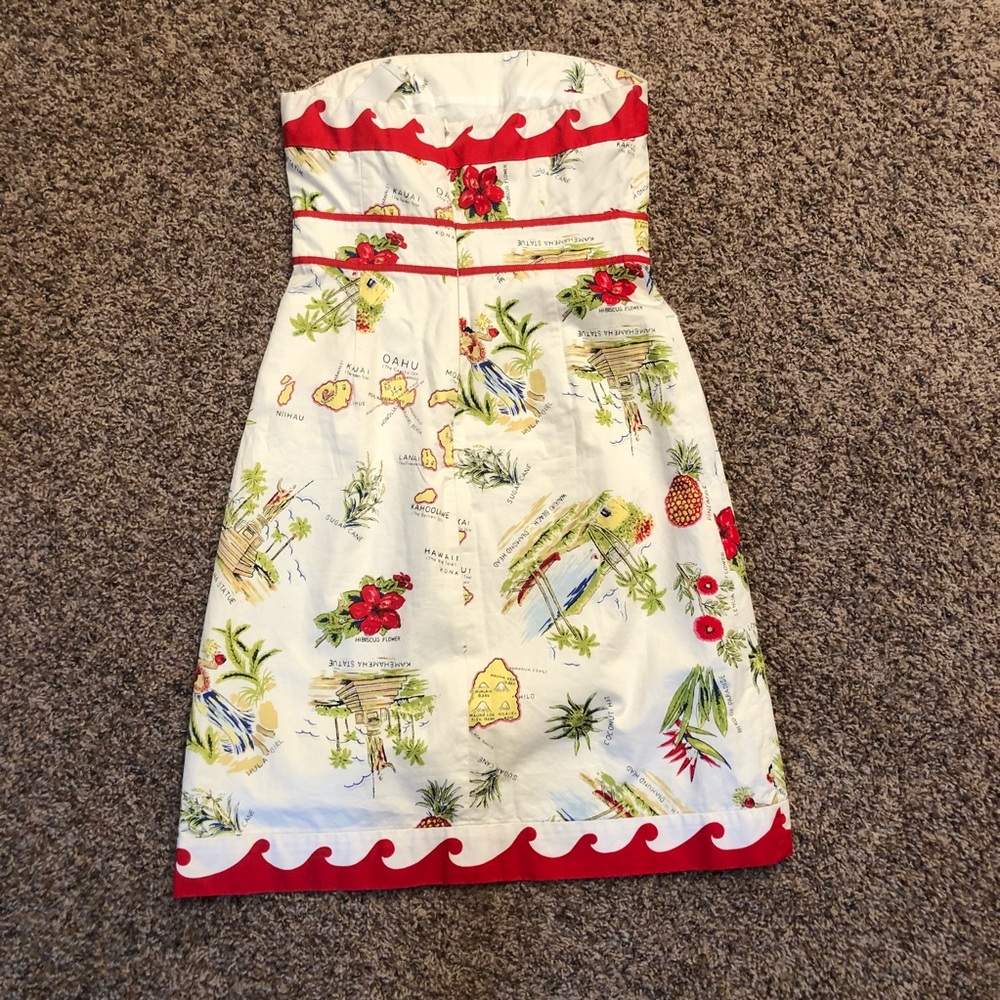 J.Crew Vintage Hawaiian Dress - Picture 2 of 8